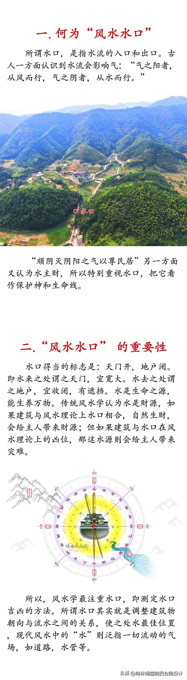十二水口吉凶断法全集(24山十二水口正确图解) 十二水口吉凶断法全集(24山十二水口正确图解)