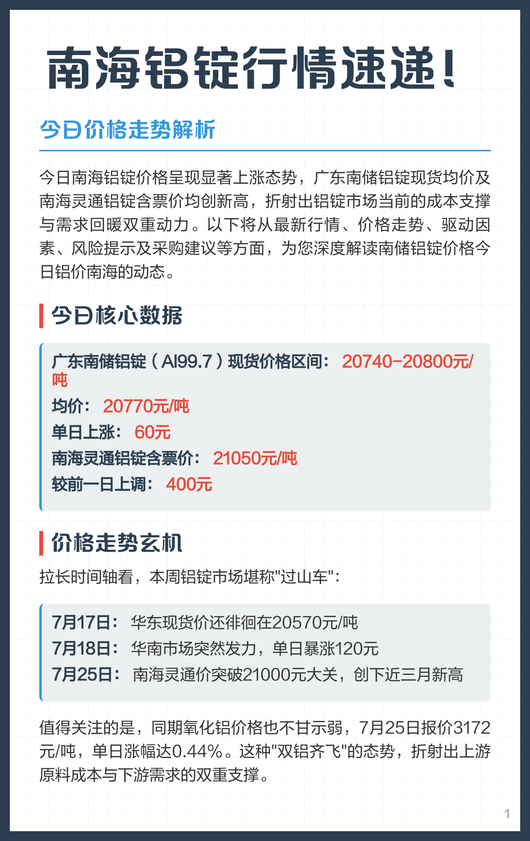 南海灵通铝锭价格今日铝价(南海灵通铝锭价格今日铝价中铝一)