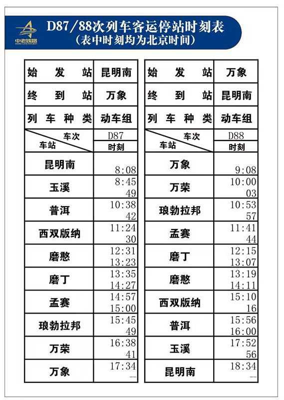 g1842高铁时刻表停靠站的简单介绍