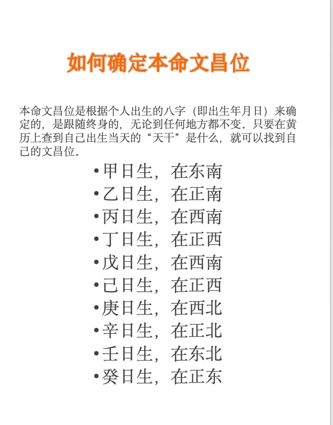 本命文昌位对照表(文昌最旺的三个属相) 本命文昌位对照表(文昌最旺的三个属相)