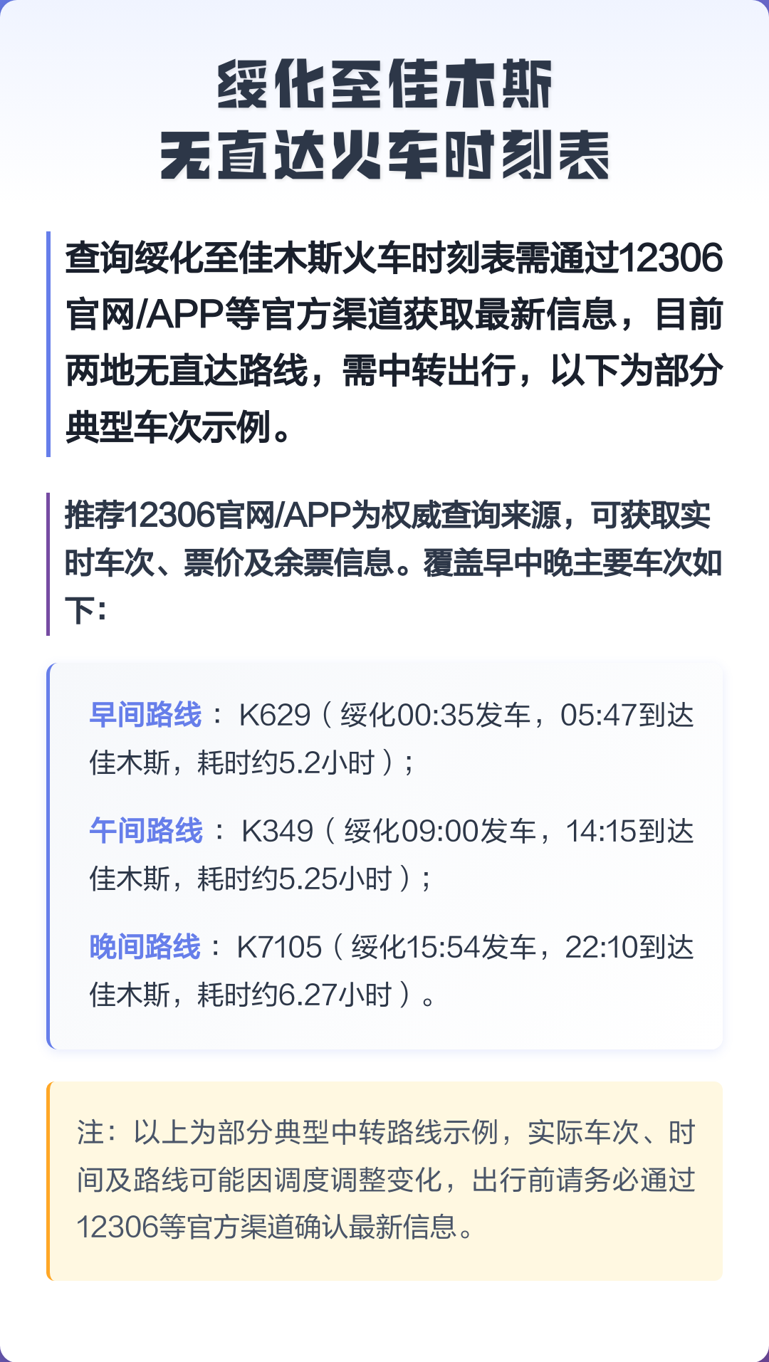 绥化到哈尔滨的火车时刻表(绥化到哈尔滨火车时刻表查询最新消息)