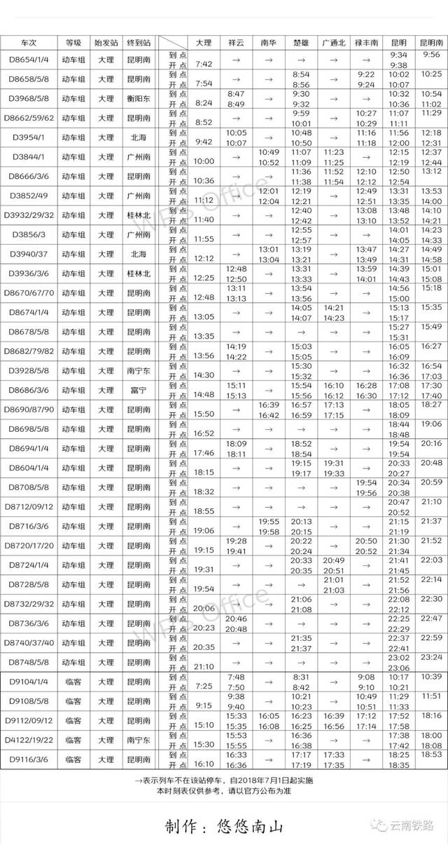 g181高铁时刻表查询(g1881高铁时刻表全程)