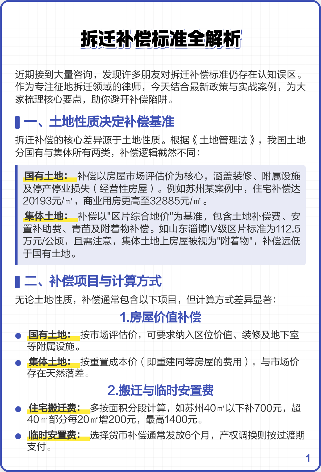 集体土地房屋拆迁补偿标准(集体土地房屋拆迁补偿标准最新)