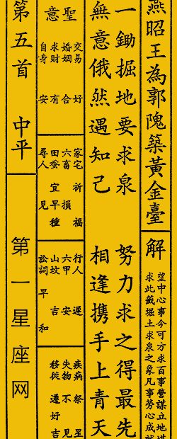 观音灵签96签解签(免费抽签解签 观音灵签)