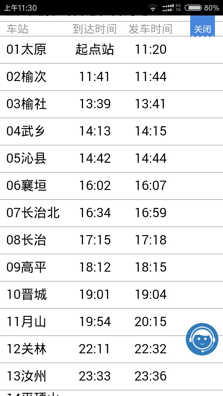 包含k294次列车途经站点时刻表的词条