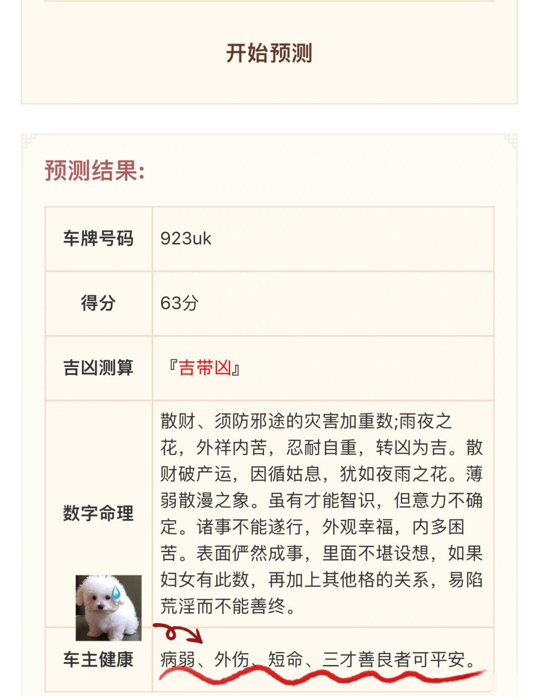 车牌号0到9吉凶(车牌号1至99吉凶表)
