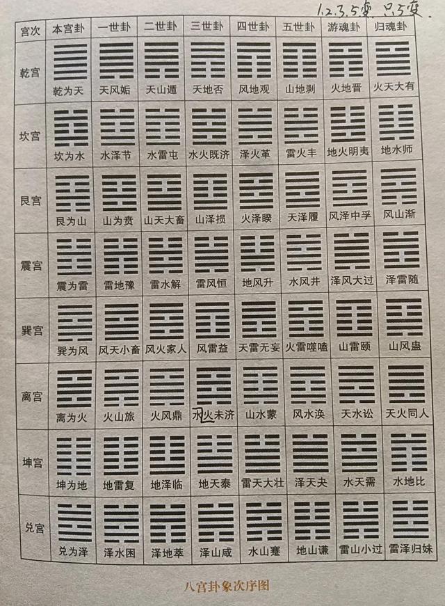 卦象查询(八字卦象查询)