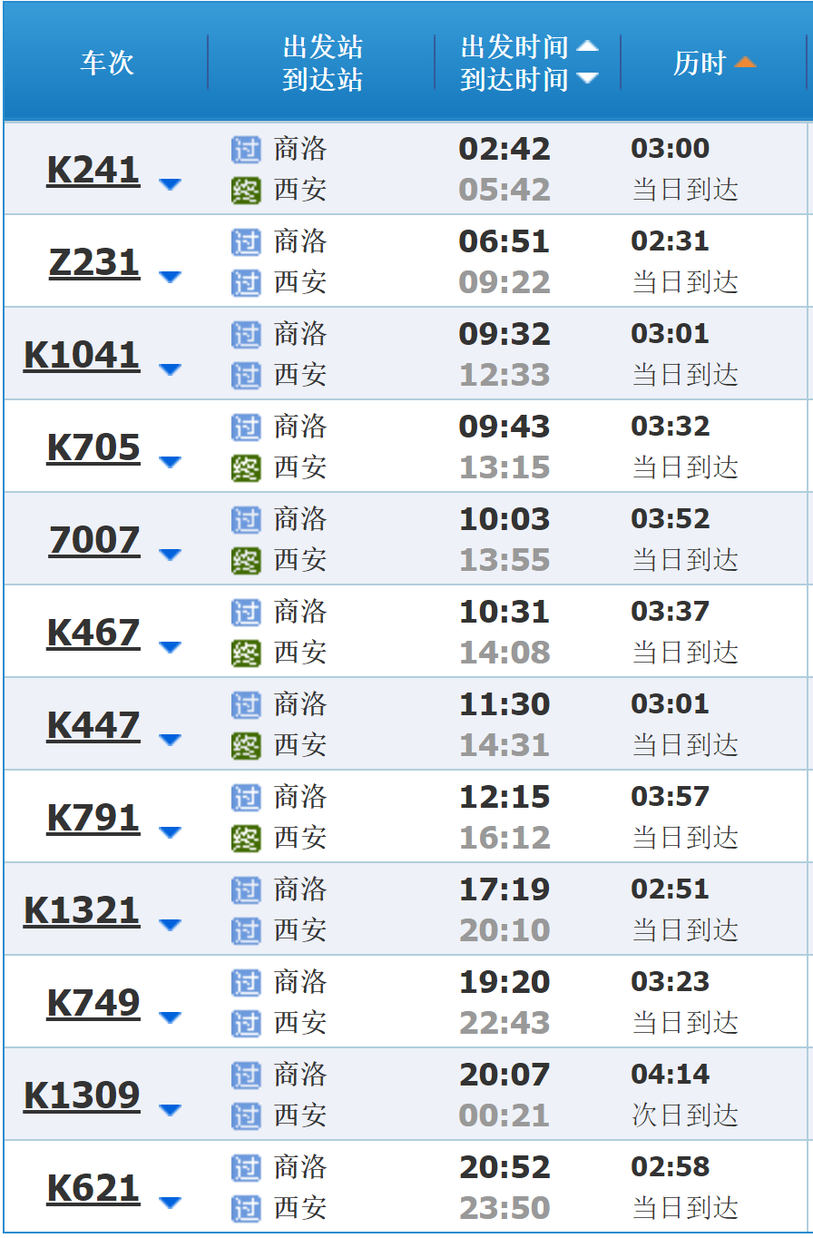 西安到杭州的火车时刻表(西安到杭州的火车时刻表查询)