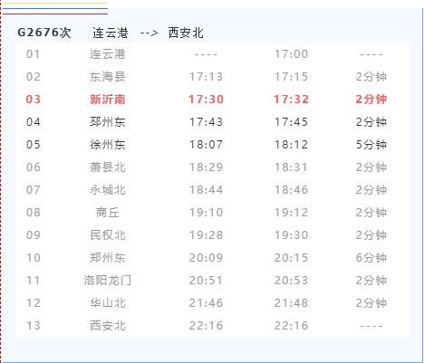 新沂到徐州火车时刻表(新沂到徐州汽车站时刻表)