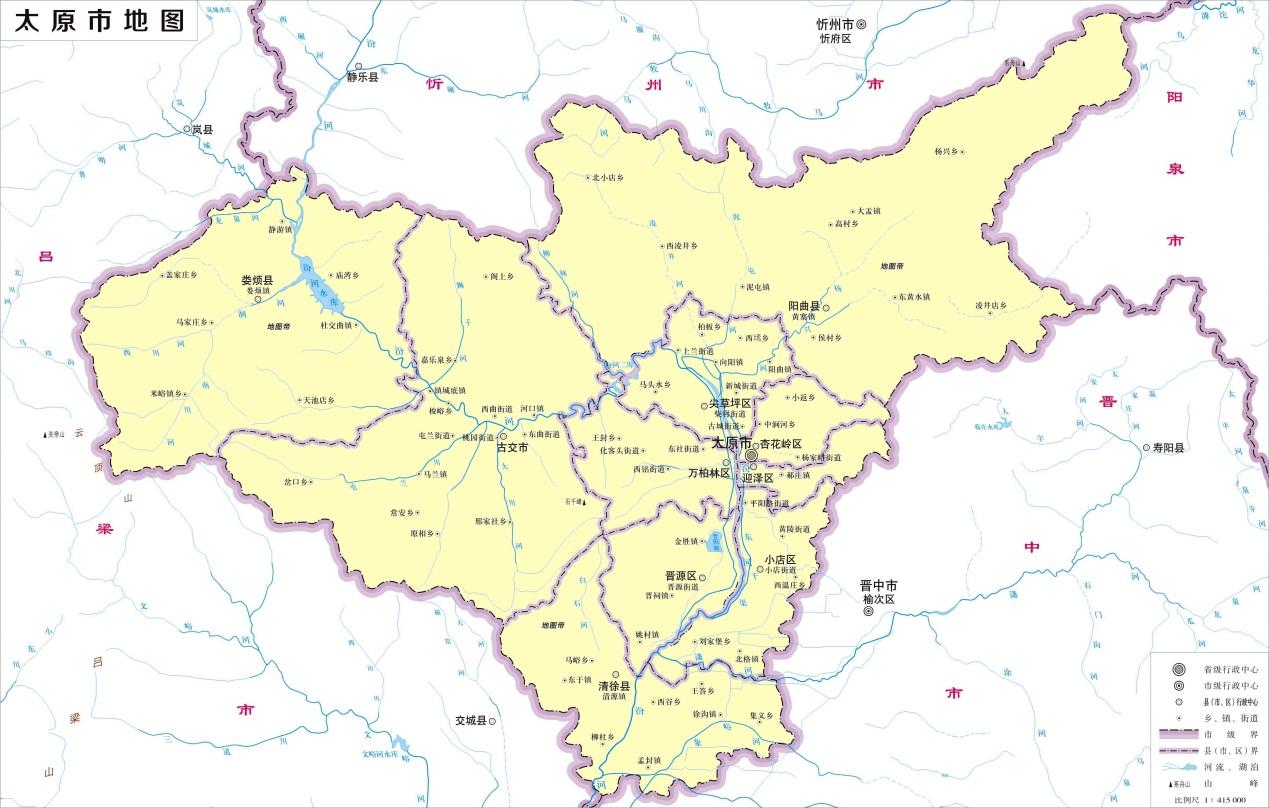 太原市地图全图(太原市地图全图高清版 万柏林区) 太原市地图全图(太原市地图全图高清版 万柏林区)