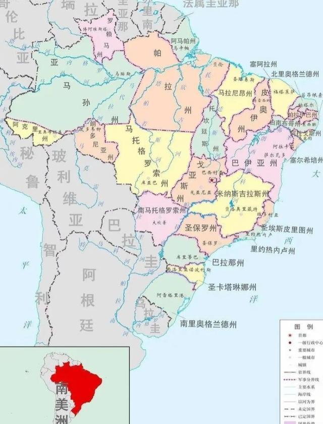 玻利维亚地图(玻利维亚地图在哪里)