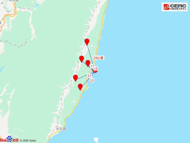 台湾海域发生地震(台湾海域发生地震了吗)