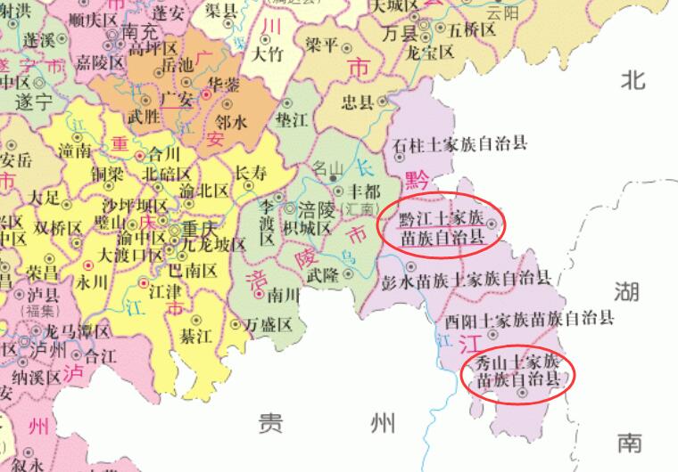 涪陵地图(涪陵地图高清版大图)