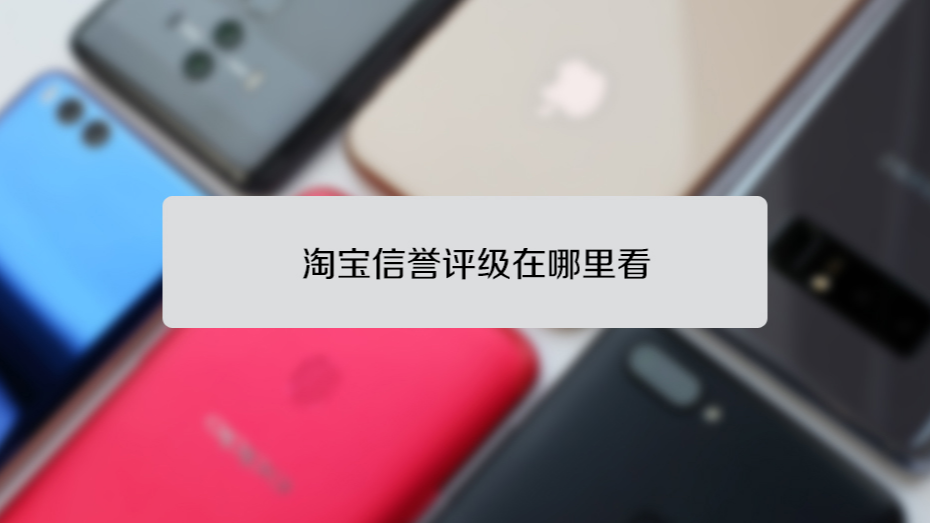 手机淘宝信誉评级在哪(手机淘宝信誉评级在哪看) 手机淘宝信誉评级在哪(手机淘宝信誉评级在哪看)