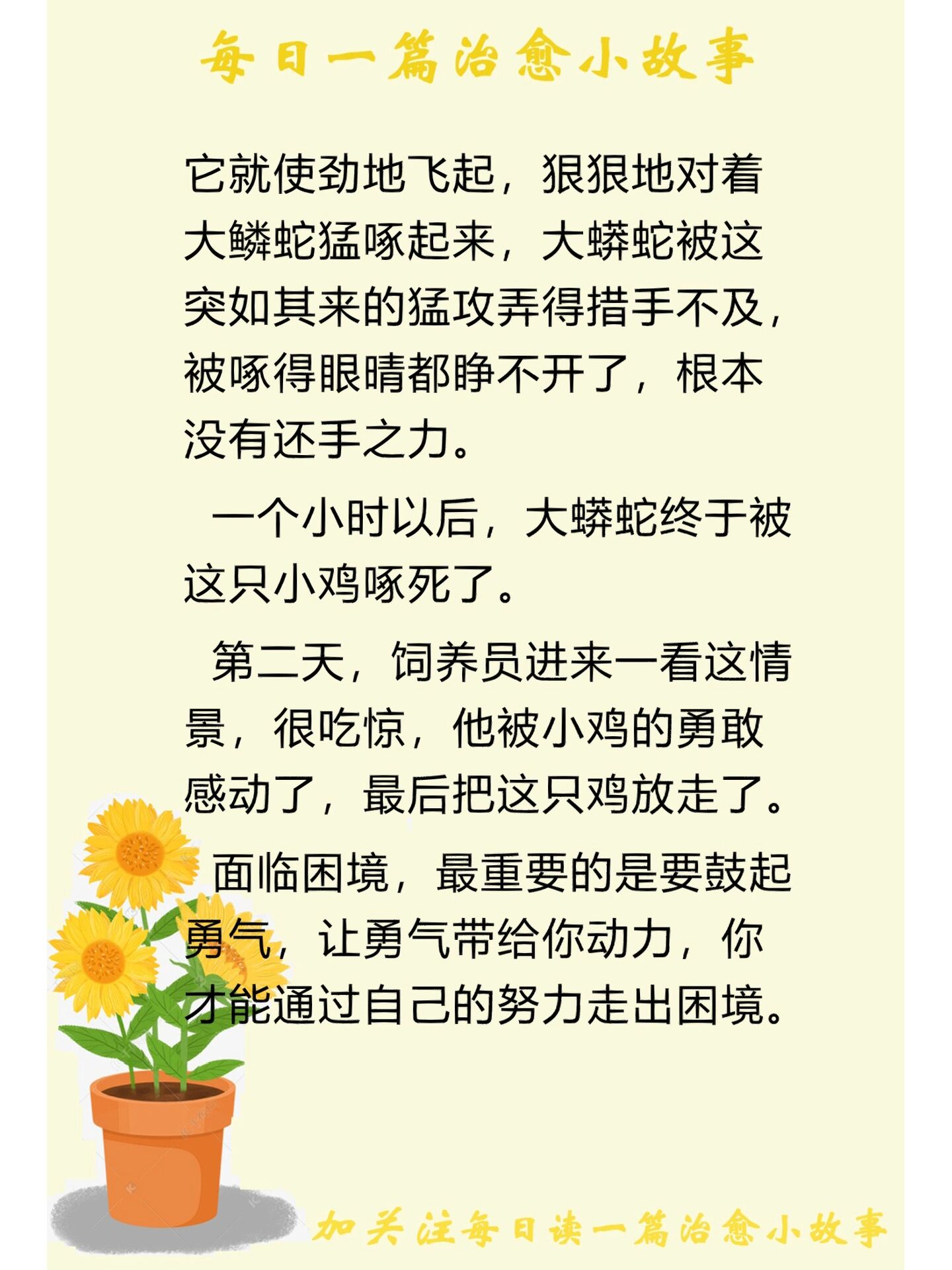 50个正能量励志小故事及感悟(20个正能量励志小故事以及感悟)