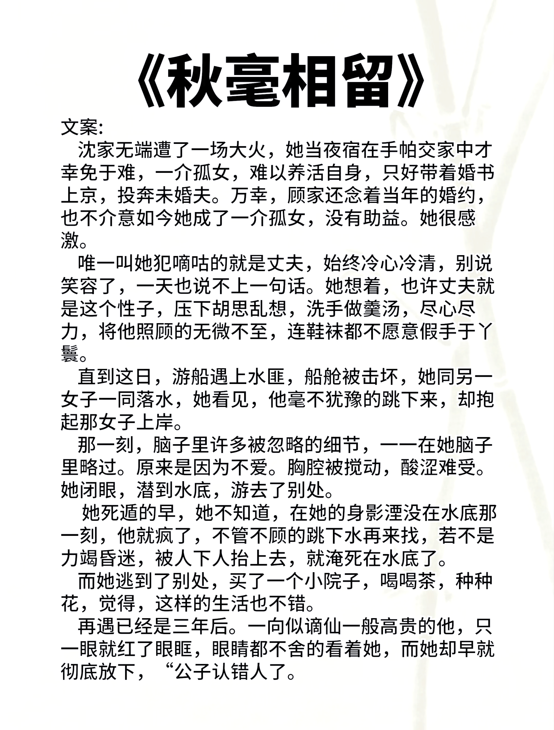 《只婚不爱》小说(只婚不爱小说在线阅读)