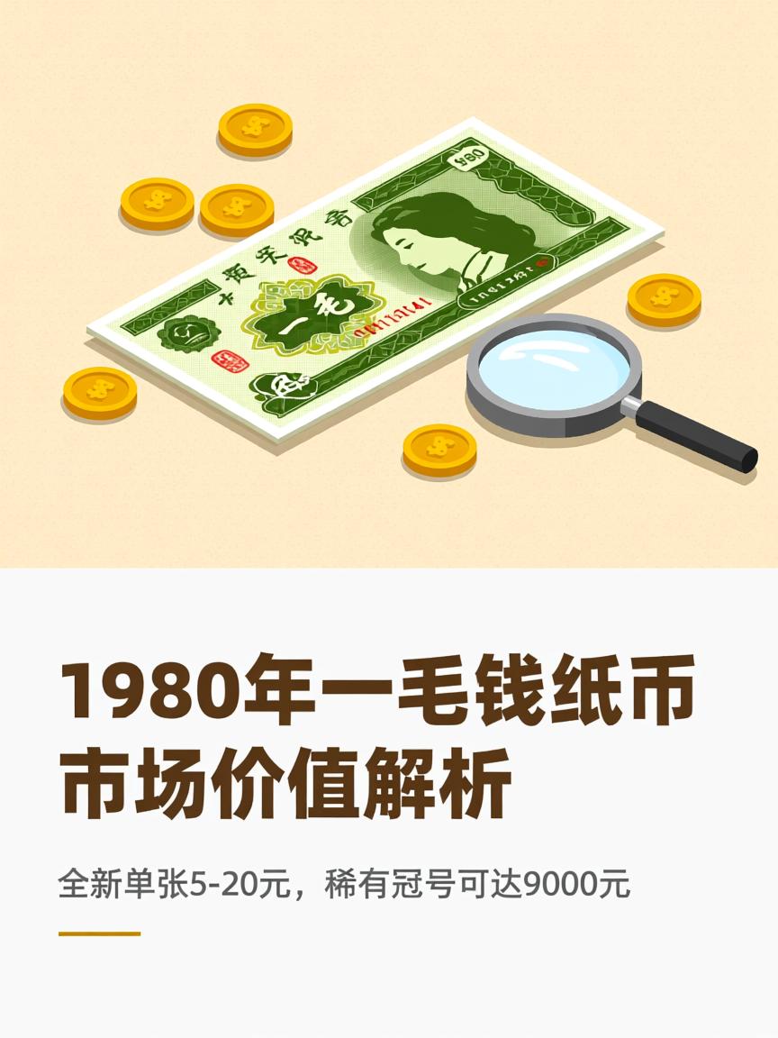 1980年的一毛钱现在值多少(1980年的一毛钱有收藏价值吗)