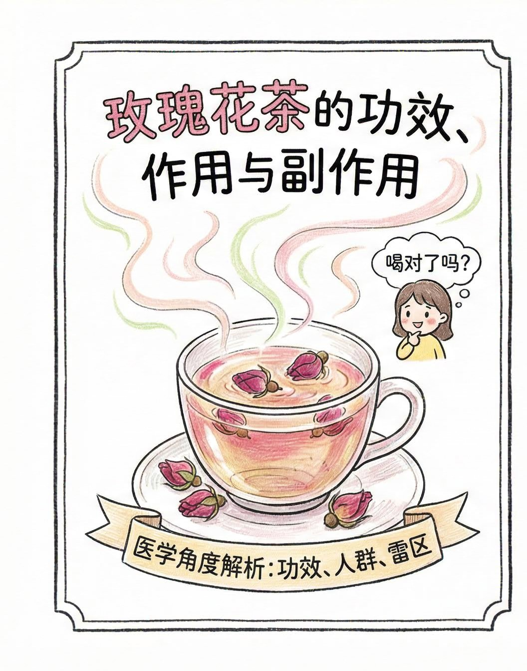 长期喝玫瑰花的副作用(经常喝玫瑰花对身体挺好吗)