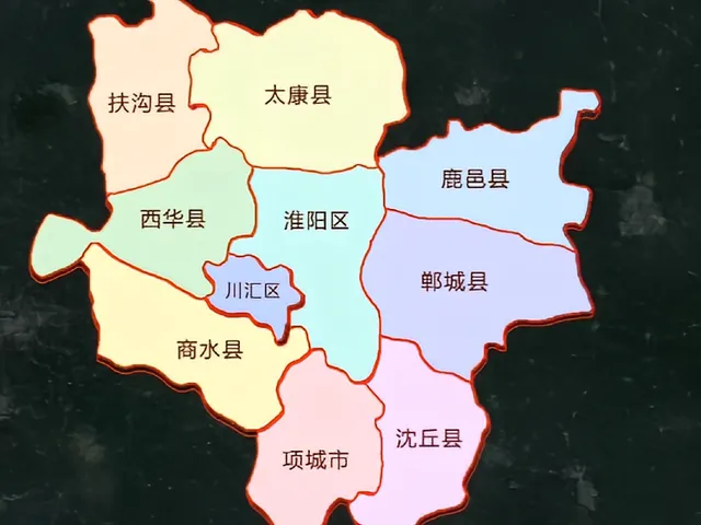 周口市地图(周口市地图高清全图)