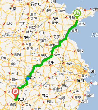 合肥到长沙(合肥到长沙多少公里)