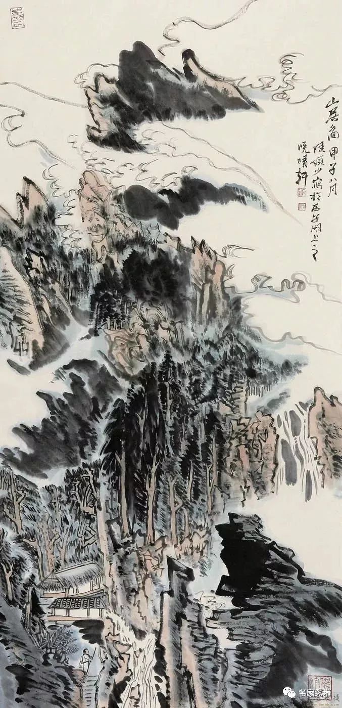 陆俨少山水画作品(陆俨少山水画作品精选)