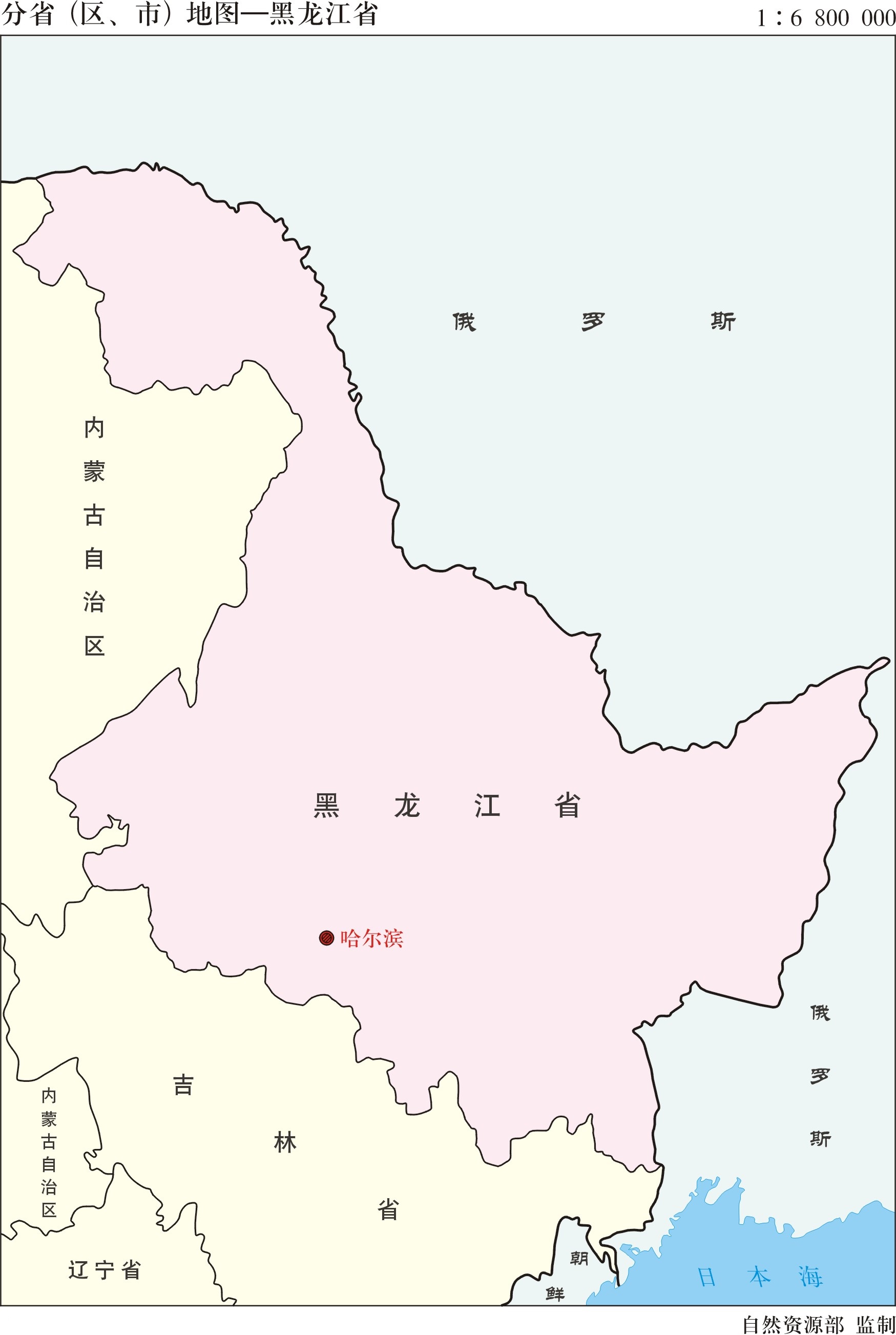 黑龙江地图高清版大图(黑龙江地图高清版大图可放大图片)