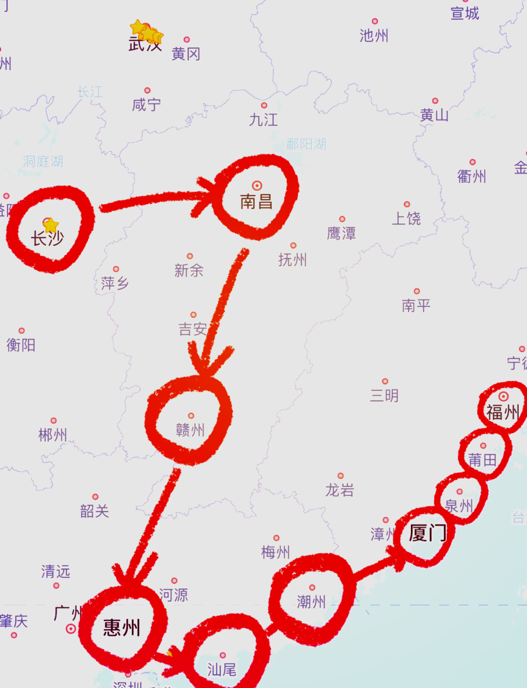 南昌到武汉多少公里(南昌到武汉多少公里火车票多少钱)