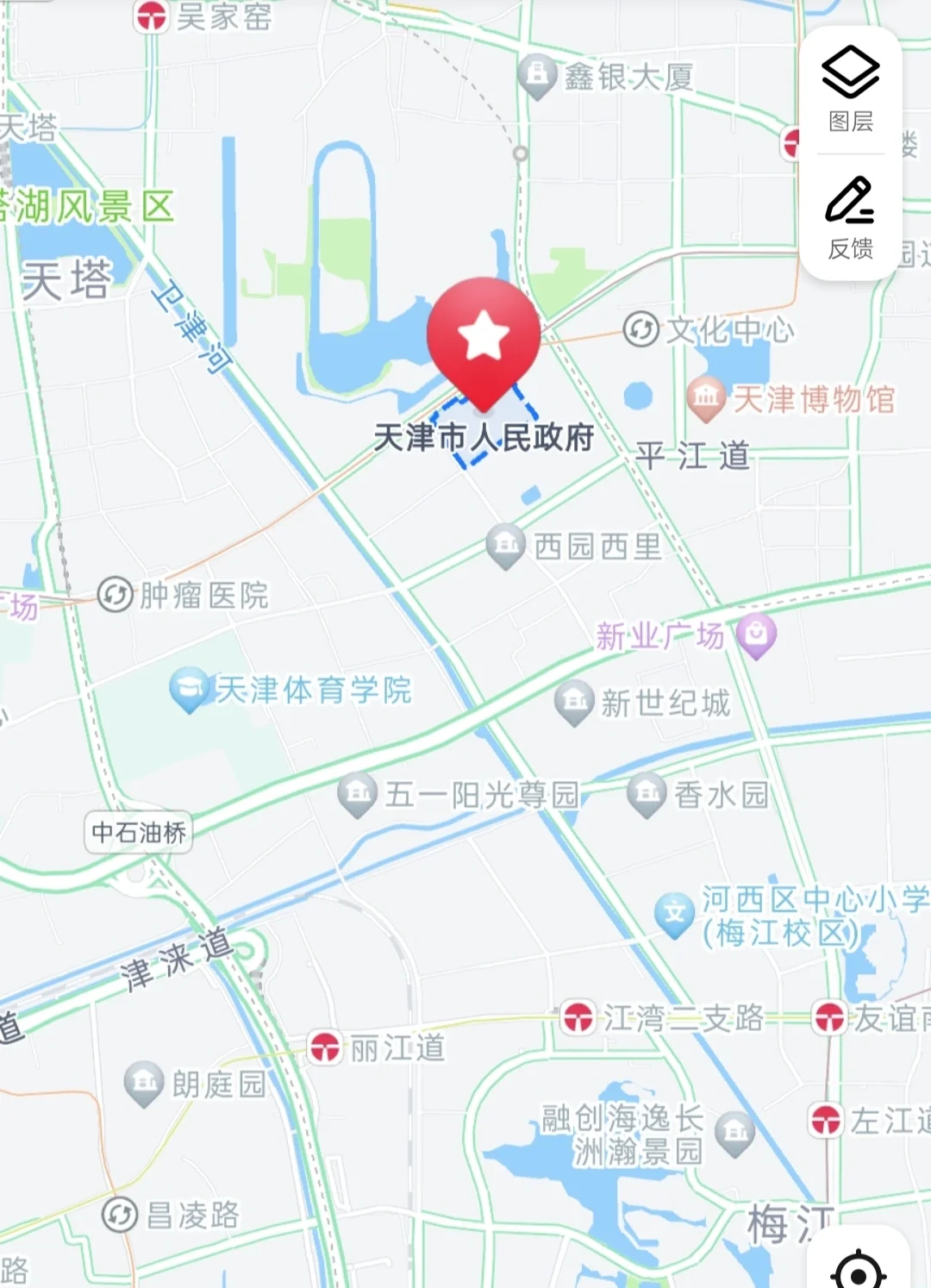 天津市西青区地图(天津市西青区地图高清版)