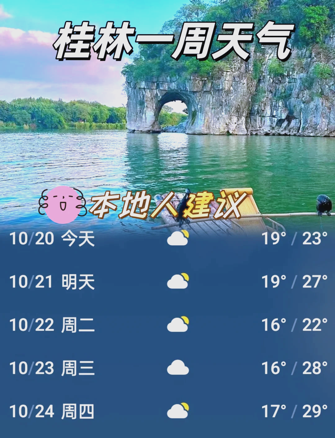 桂林天气预报一周7天(桂林半个月天气预报15天准确)