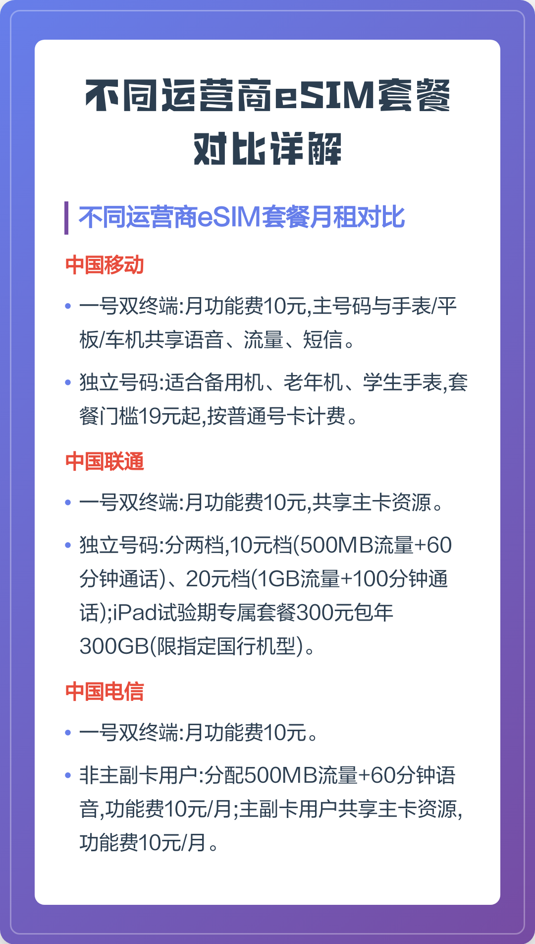 中国移动esim卡怎么收费(中国移动esim卡怎么收费的)