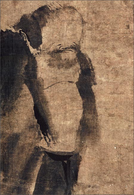 泼墨仙人图作品赏析(泼墨仙人图写意创作方法)