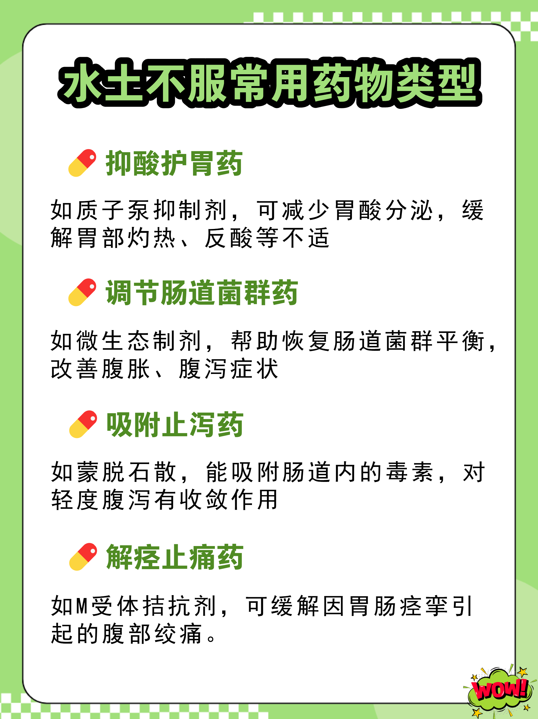 水土不服吃什么药(预防水土不服的常备药) 水土不服吃什么药(预防水土不服的常备药)