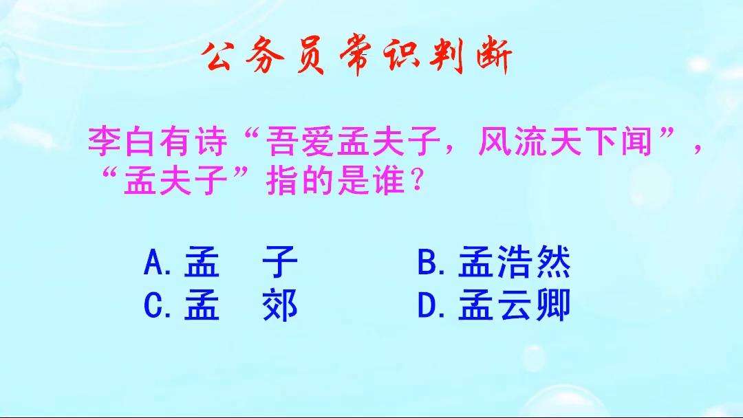 吾爱孟夫子是谁(吾爱孟夫子是什么意思)