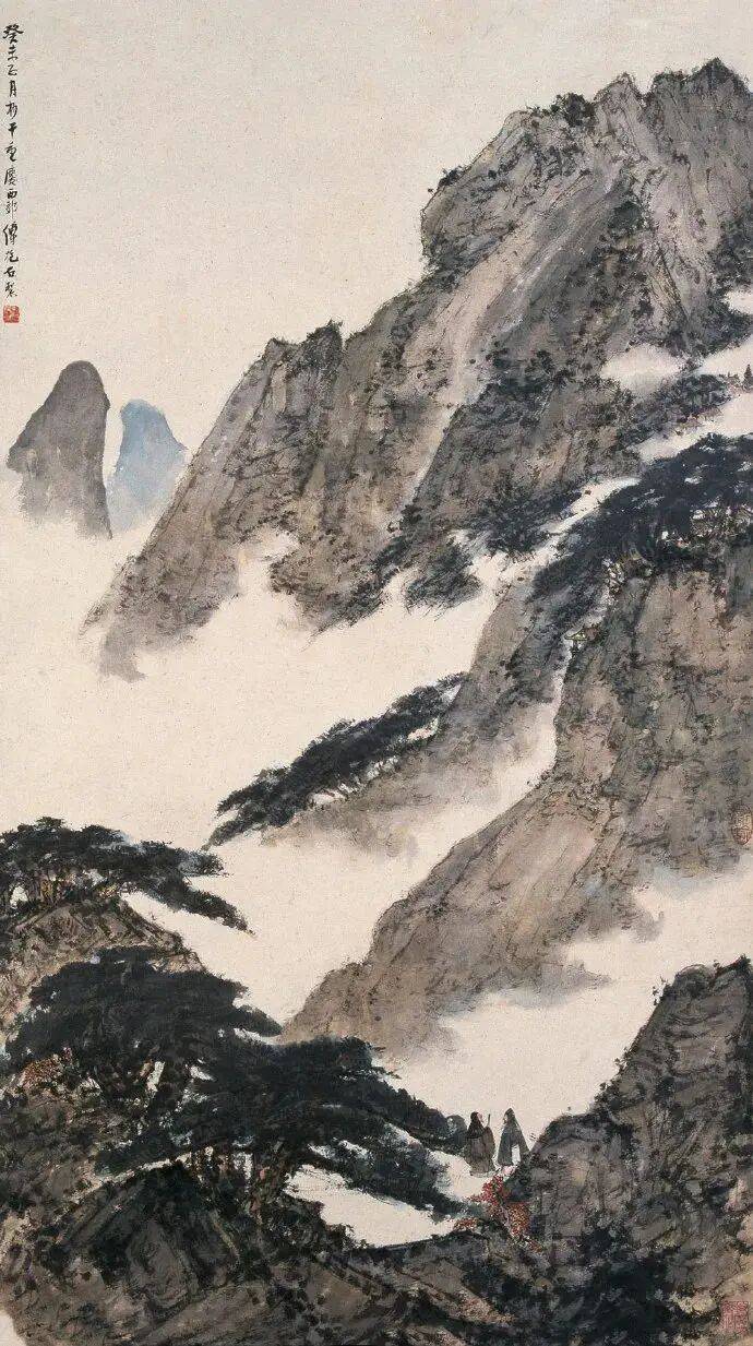傅抱石作品(傅抱石作品欣赏) 傅抱石作品(傅抱石作品欣赏)