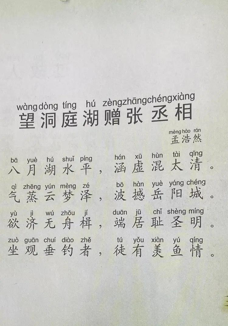 望洞庭湖赠张丞相主旨(望洞庭湖赠张丞相主旨概括)