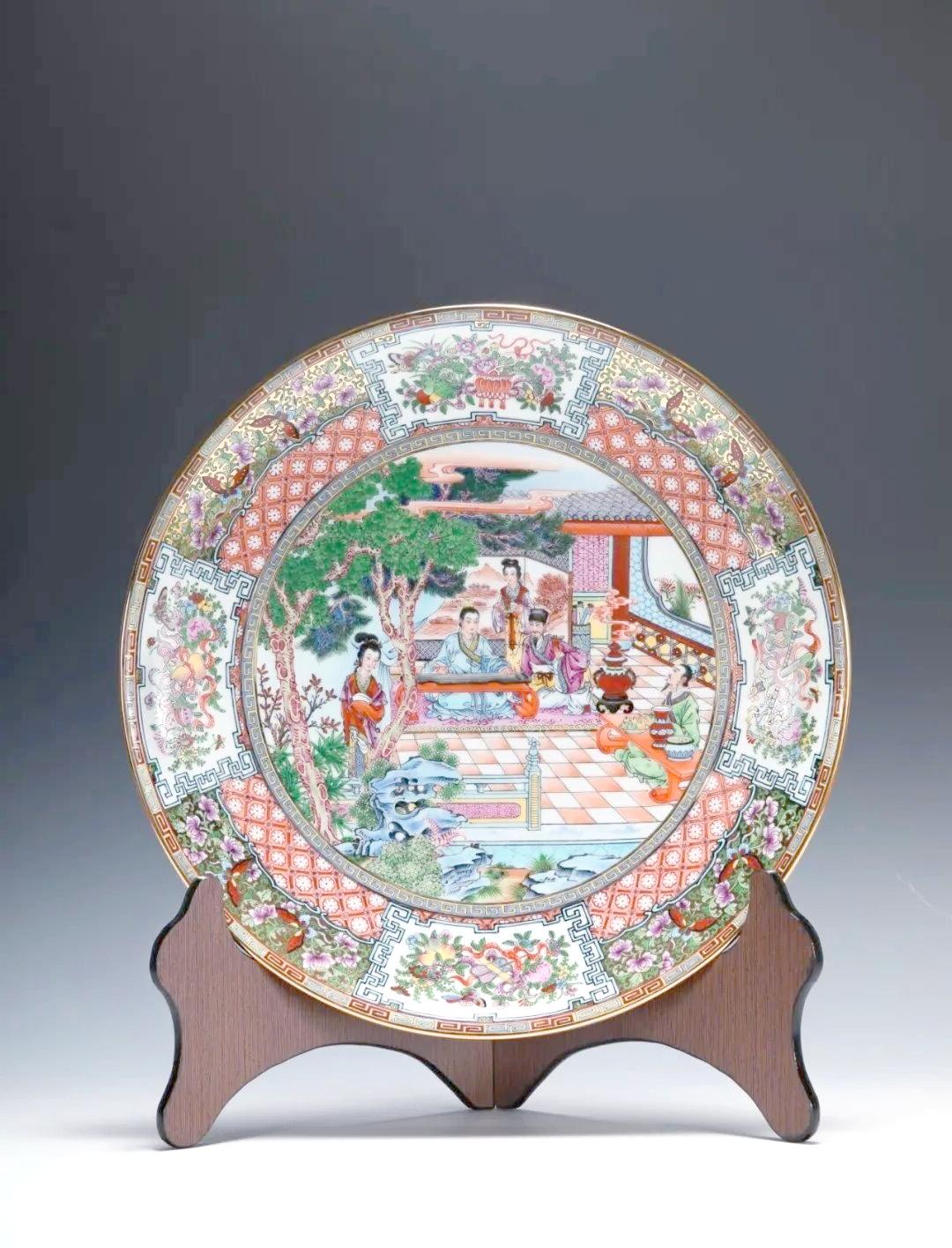 广彩瓷器(广彩瓷器图片)