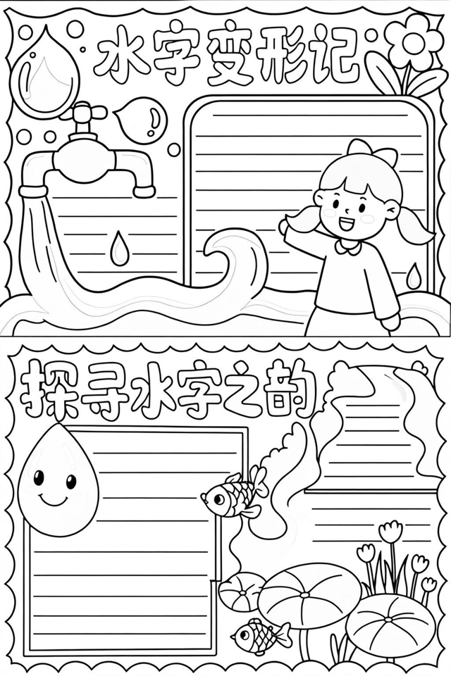 水字的演变过程(水字的演变过程手抄报)