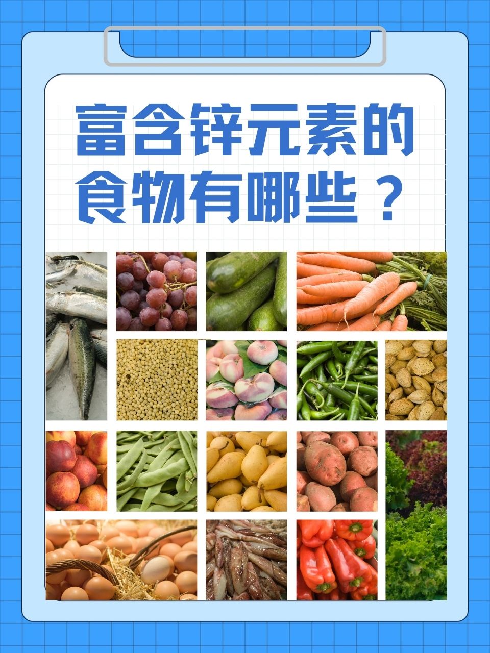 富含锌的食物排行榜(富含锌的食物一般有什么)