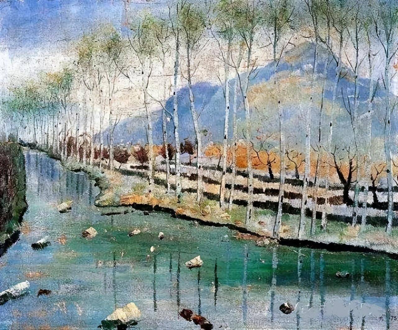 吴冠中油画(吴冠中油画作品高清大图) 吴冠中油画(吴冠中油画作品高清大图)