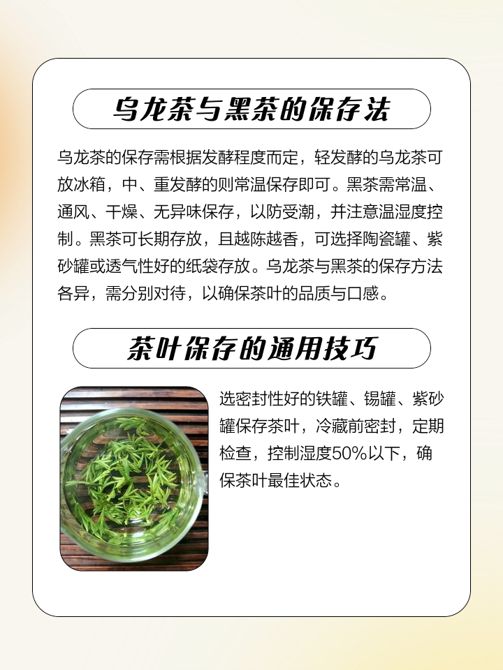 新茶叶的保存方法(新茶叶的保存方法是什么) 新茶叶的保存方法(新茶叶的保存方法是什么)