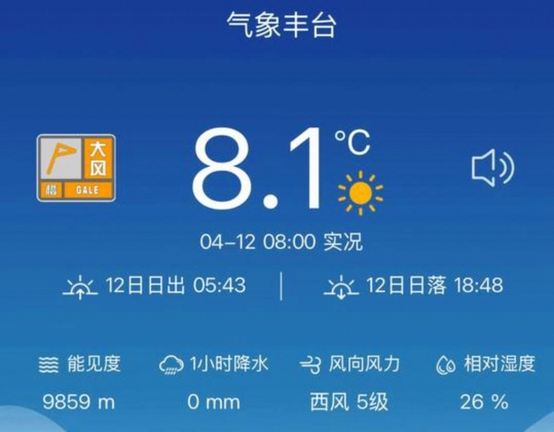 北京发布大风蓝色预警(北京发布大风蓝色预警,2日阵风可达7级) 北京发布大风蓝色预警(北京发布大风蓝色预警,2日阵风可达7级)