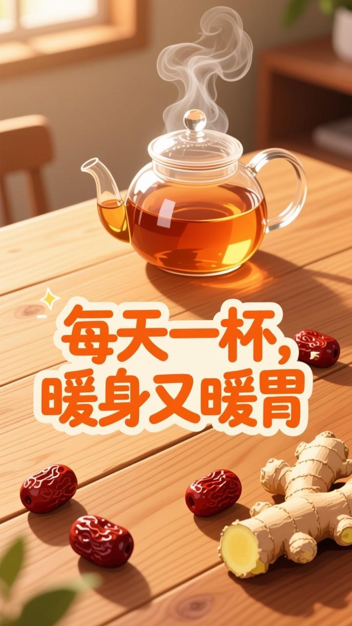 红糖姜枣茶的功效作用(红糖姜枣茶的功效作用来月经能喝吗)
