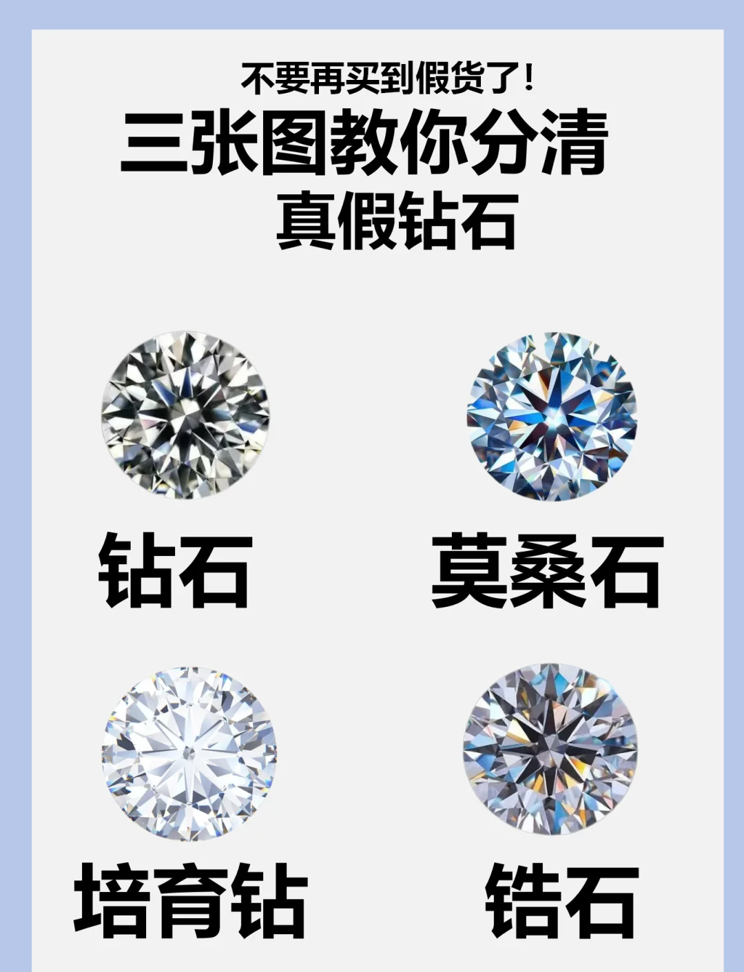 肉眼能看出真钻和莫桑钻吗(肉眼可以分辨莫桑钻和真钻吗)