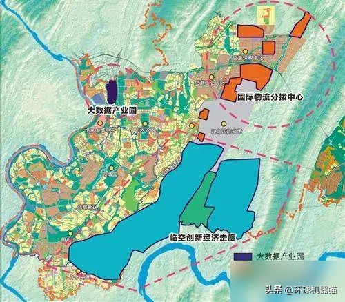 渝北区地图(渝北区地图长安科技城位置)