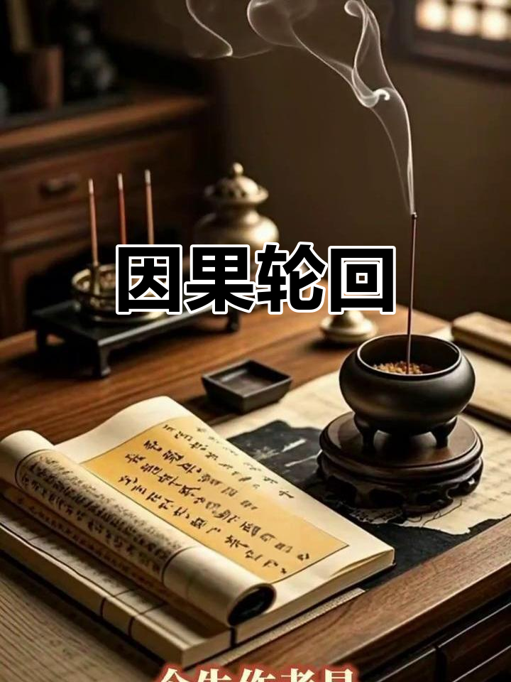 因果轮回的唯美语录(因果轮回的经典句子揪心的图片)