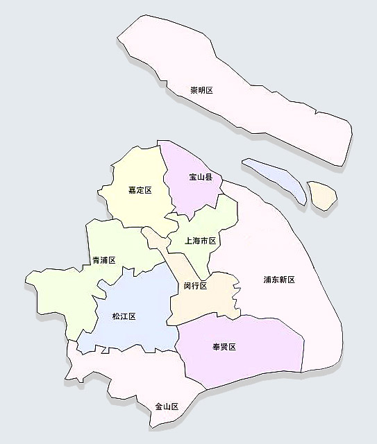上海市地图(上海市地图全图) 上海市地图(上海市地图全图)
