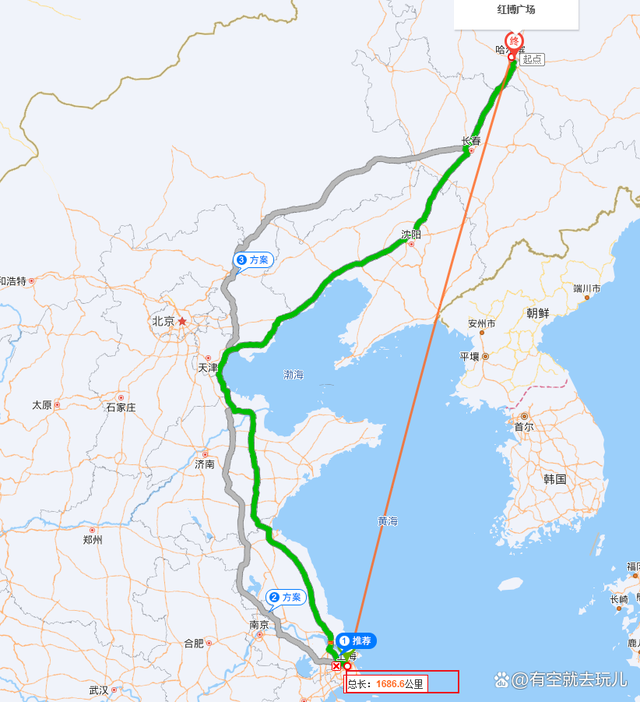 辽宁到上海多少公里(辽宁距离上海有多远?)