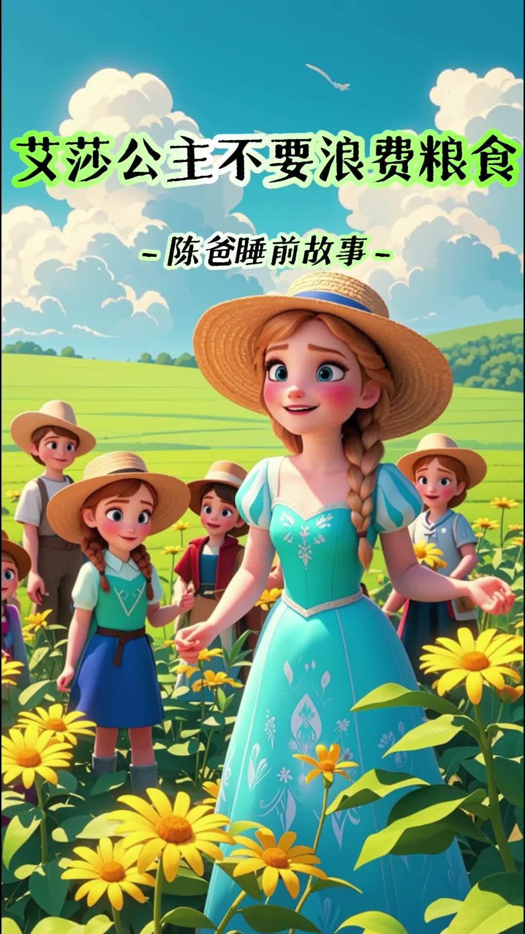 爱莎公主的故事(爱莎公主的故事睡前故事)